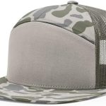 7 Panel Flat Bill Adjustable  Trucker Mesh Back Cap | OSFM | Bulk Pack