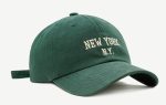Top Baseball Caps for Women-Men Outdoor Baseball Hats New York Golf Sports Hat Curved-Brim UV Protection - Image 2