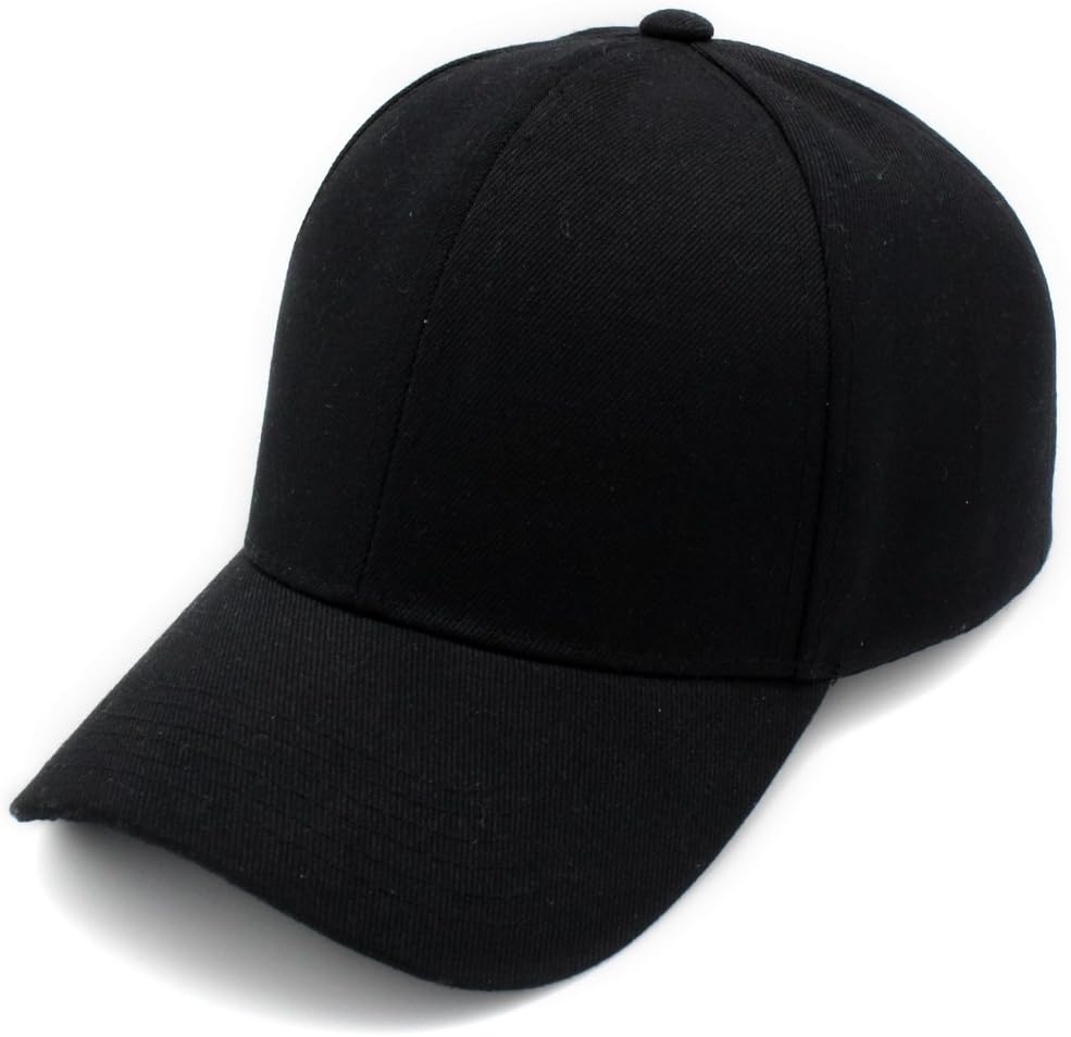 61j-nUQuKRL._AC_SL1100_.jpg Top Level Baseball Cap Men Women - Classic Adjustable Plain Hat - Image 1