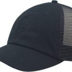 Washed Cotton Unstructured Soft Mesh Adjustable Trucker Baseball Cap