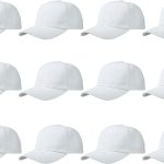 Plain Blank Baseball Caps Adjustable Back Strap Wholesale LOT 12 PC'S