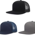 Trucker Hats Mesh 7 Panel  Hats Adjustable Blank Baseball Cap for Men and Women