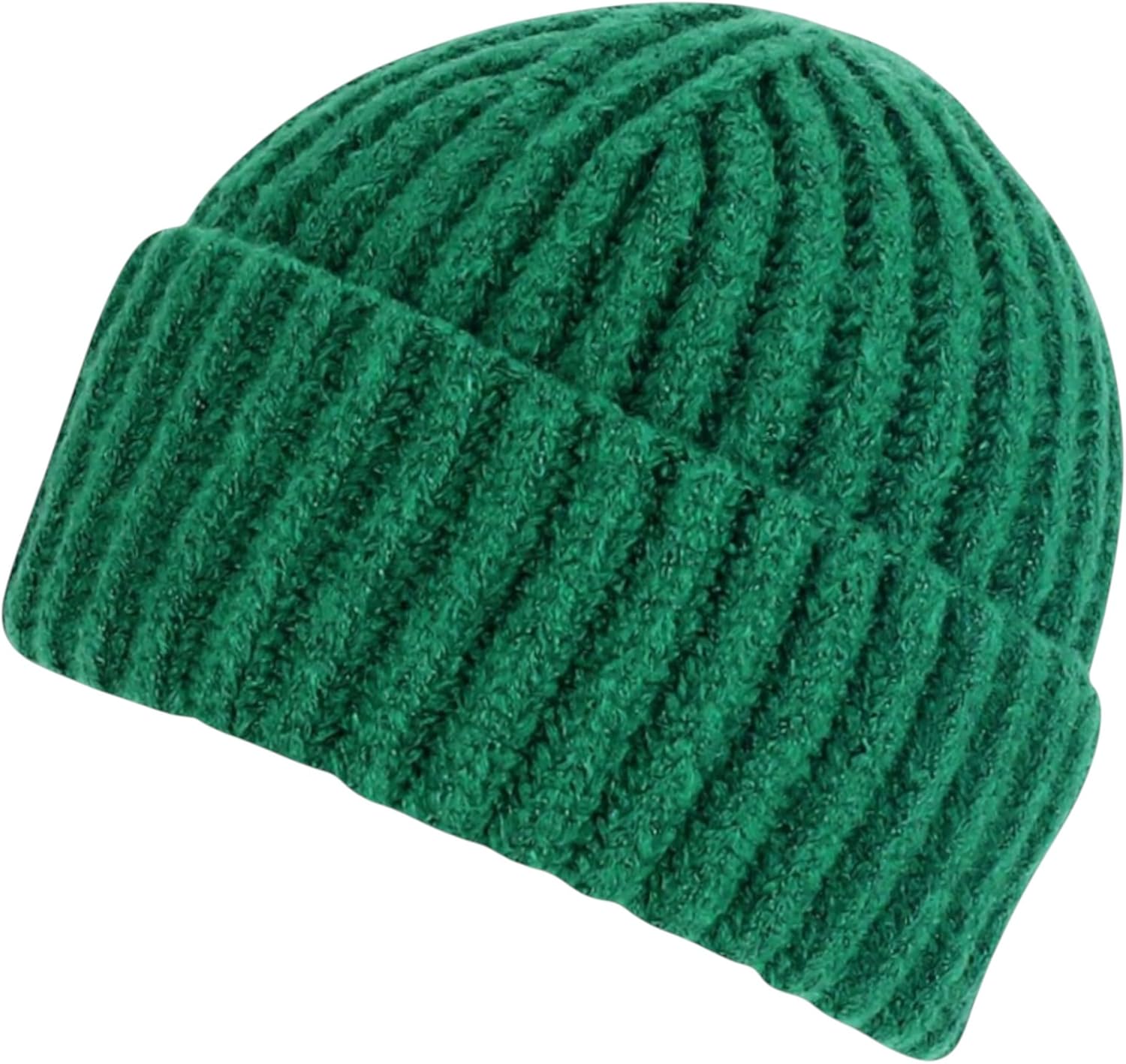 71dNI6lmXqL._AC_SL1500_.jpg Super Heavy Thick Ribbed Knit Winter Beanie - Image 1