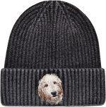 Embroidered Beanie Collection – Vintage Washed Ribbed Knit & Smooth Knit Winter Hats for Pet Lovers - Men & Women