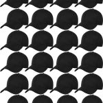 24 Pcs Blank Baseball Caps Adjustable Back Strap Unisex Blank Design Caps Plain Unisex Hats for Men Women