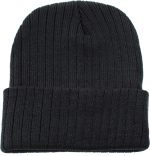 Men Women Warm Knit Cuffed Plain Beanie Hat Skull Cap.