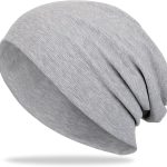 Slouchy Beanie Hats for Women & Men -Ultra-Soft Cotton Knit Cuffed Skull Cap Fashion Style Hipster Lightweight Daily Hat
