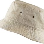 Cotton Bucket Hat Packable Sun Hat – Unisex Summer Travel Beach Fisherman Hat for Men Women Outdoor Fishing Hiking